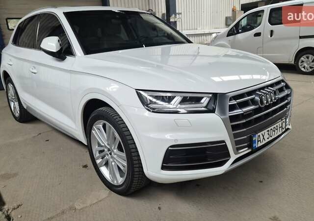 Белый Ауди Ку 5, объемом двигателя 1.98 л и пробегом 57 тыс. км за 30000 $, фото 1 на Automoto.ua