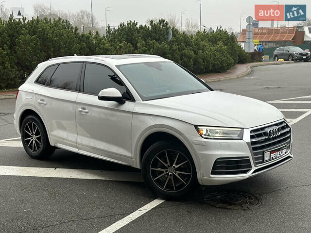 Белый Ауди Ку 5, объемом двигателя 1.99 л и пробегом 163 тыс. км за 22999 $, фото 1 на Automoto.ua