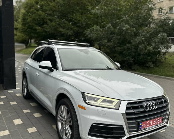 Ауди Ку 5 2019 в Тернополе на Automoto.ua Белый Ауди Ку 5, объемом двигателя 2 л и пробегом 83 тыс. км за 27000 $, фото 2 на Automoto.ua