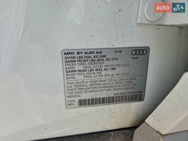 Білий Ауді Ку 5, об'ємом двигуна 0 л та пробігом 118 тис. км за 8100 $, фото 12 на Automoto.ua