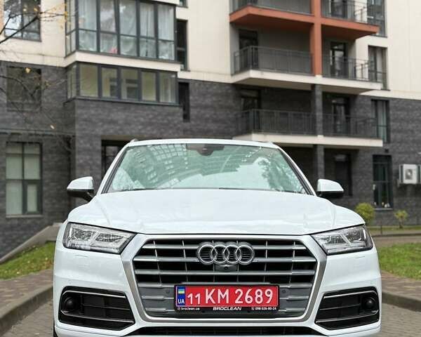 Белый Ауди Ку 5, объемом двигателя 1.98 л и пробегом 88 тыс. км за 26900 $, фото 1 на Automoto.ua