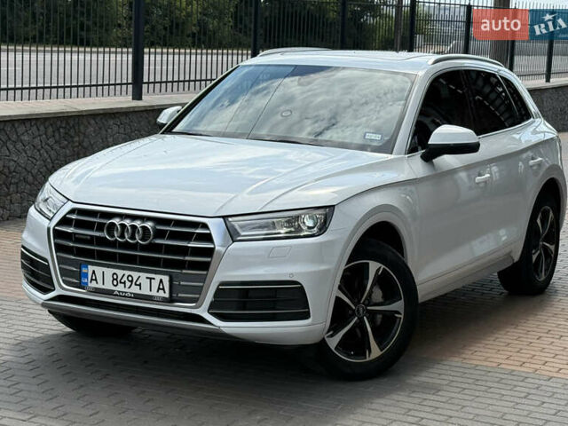 Белый Ауди Ку 5, объемом двигателя 2 л и пробегом 55 тыс. км за 26500 $, фото 1 на Automoto.ua