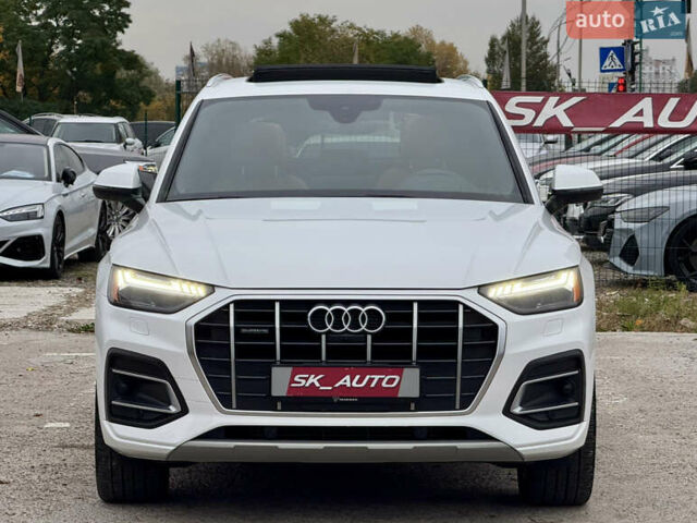 Ауди Ку 5 2021 в Киеве на Automoto.ua Белый Ауди Ку 5, объемом двигателя 2 л и пробегом 44 тыс. км за 41999 $, фото 82 на Automoto.ua