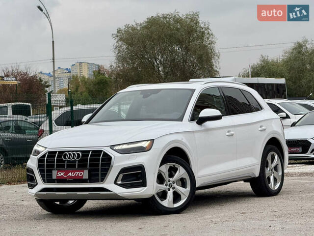 Ауди Ку 5 2021 в Киеве на Automoto.ua Белый Ауди Ку 5, объемом двигателя 2 л и пробегом 44 тыс. км за 41999 $, фото 74 на Automoto.ua