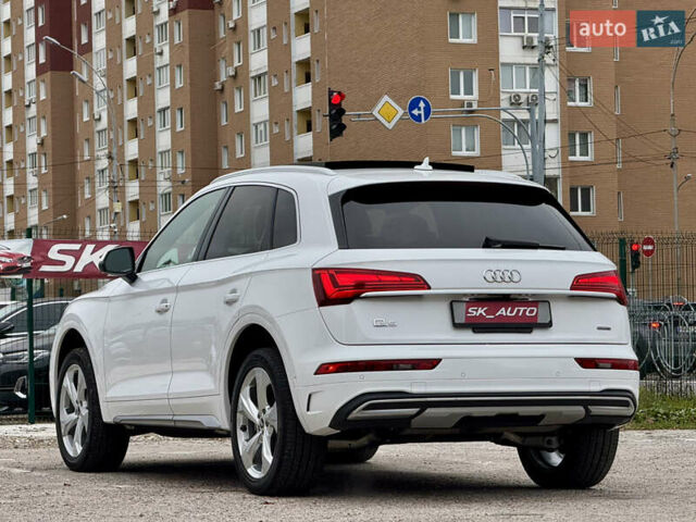 Ауди Ку 5 2021 в Киеве на Automoto.ua Белый Ауди Ку 5, объемом двигателя 2 л и пробегом 44 тыс. км за 41999 $, фото 7 на Automoto.ua