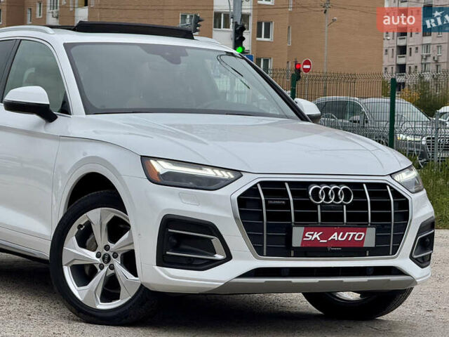 Ауди Ку 5 2021 в Киеве на Automoto.ua Белый Ауди Ку 5, объемом двигателя 2 л и пробегом 44 тыс. км за 41999 $, фото 87 на Automoto.ua