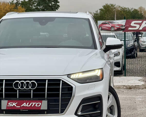 Ауди Ку 5 2021 в Киеве на Automoto.ua Белый Ауди Ку 5, объемом двигателя 2 л и пробегом 44 тыс. км за 41999 $, фото 77 на Automoto.ua