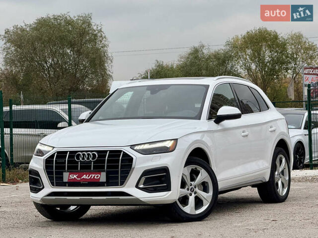 Ауди Ку 5 2021 в Киеве на Automoto.ua Белый Ауди Ку 5, объемом двигателя 2 л и пробегом 44 тыс. км за 41999 $, фото 75 на Automoto.ua