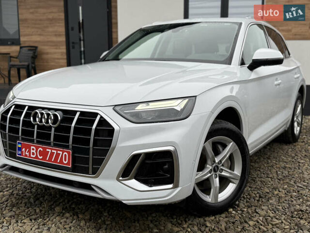 Белый Ауди Ку 5, объемом двигателя 1.98 л и пробегом 59 тыс. км за 33900 $, фото 3 на Automoto.ua