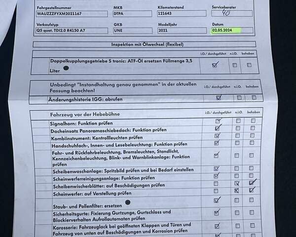 Белый Ауди Ку 5, объемом двигателя 1.97 л и пробегом 130 тыс. км за 45950 $, фото 126 на Automoto.ua