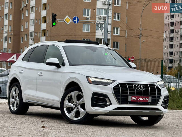 Ауди Ку 5 2021 в Киеве на Automoto.ua Белый Ауди Ку 5, объемом двигателя 2 л и пробегом 44 тыс. км за 41999 $, фото 85 на Automoto.ua