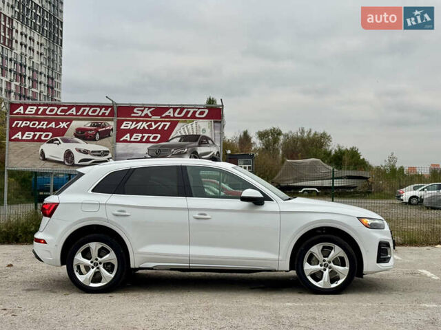 Ауди Ку 5 2021 в Киеве на Automoto.ua Белый Ауди Ку 5, объемом двигателя 2 л и пробегом 44 тыс. км за 41999 $, фото 4 на Automoto.ua