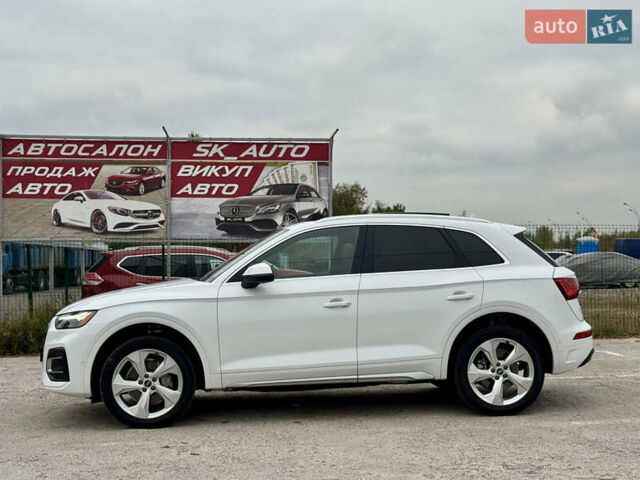 Белый Ауди Ку 5, объемом двигателя 2 л и пробегом 44 тыс. км за 41900 $, фото 3 на Automoto.ua