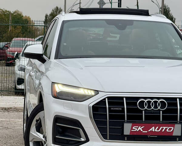 Ауди Ку 5 2021 в Киеве на Automoto.ua Белый Ауди Ку 5, объемом двигателя 2 л и пробегом 44 тыс. км за 41999 $, фото 88 на Automoto.ua