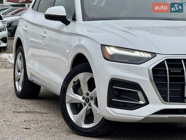 Ауди Ку 5 2021 в Киеве на Automoto.ua Белый Ауди Ку 5, объемом двигателя 2 л и пробегом 44 тыс. км за 41999 $, фото 89 на Automoto.ua