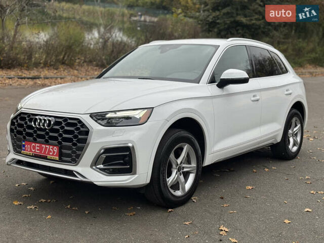 Белый Ауди Ку 5, объемом двигателя 1.98 л и пробегом 60 тыс. км за 33800 $, фото 1 на Automoto.ua