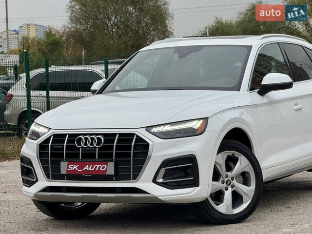 Ауди Ку 5 2021 в Киеве на Automoto.ua Белый Ауди Ку 5, объемом двигателя 2 л и пробегом 44 тыс. км за 41999 $, фото 76 на Automoto.ua