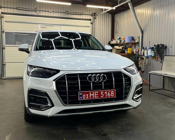 Білий Ауді Ку 5, об'ємом двигуна 2.97 л та пробігом 44 тис. км за 58500 $, фото 4 на Automoto.ua