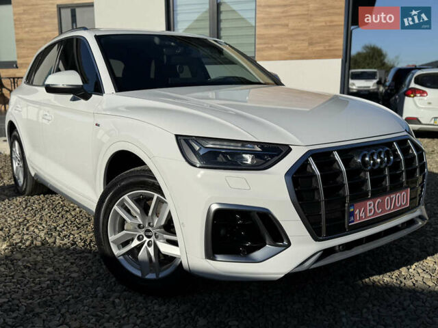 Белый Ауди Ку 5, объемом двигателя 1.98 л и пробегом 55 тыс. км за 33900 $, фото 1 на Automoto.ua