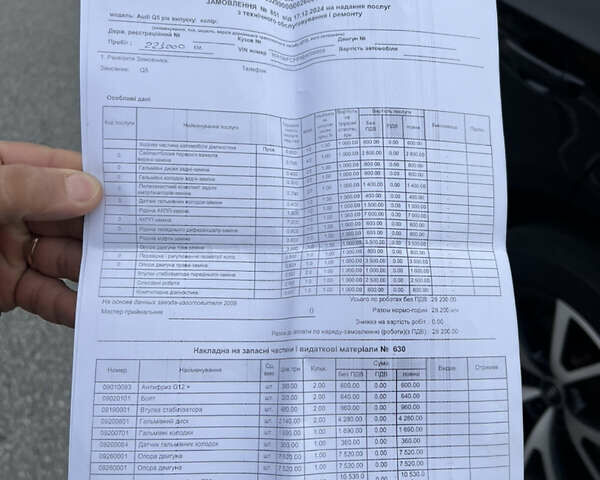 Черный Ауди Ку 5, объемом двигателя 1.98 л и пробегом 223 тыс. км за 12600 $, фото 29 на Automoto.ua