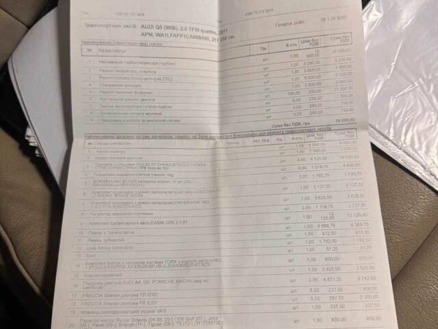 Чорний Ауді Ку 5, об'ємом двигуна 2 л та пробігом 255 тис. км за 12700 $, фото 10 на Automoto.ua