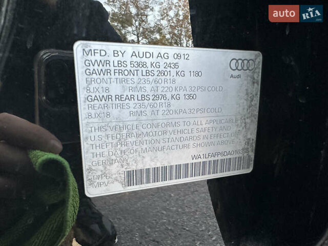 Ауди Ку 5 2012 в Дубно на Automoto.ua Черный Ауди Ку 5, объемом двигателя 1.98 л и пробегом 220 тыс. км за 12980 $, фото 22 на Automoto.ua