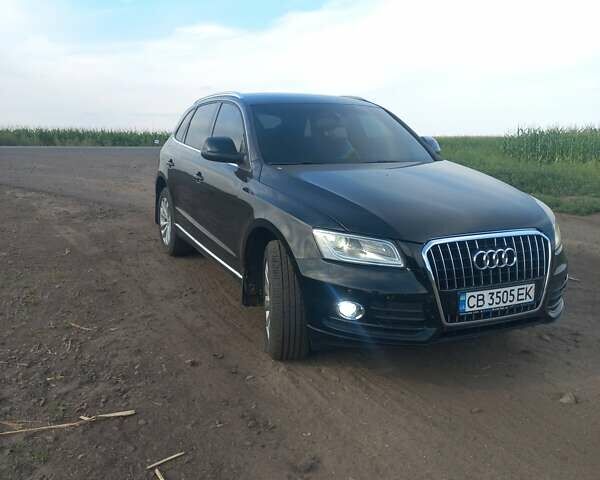 Черный Ауди Ку 5, объемом двигателя 1.98 л и пробегом 171 тыс. км за 16000 $, фото 1 на Automoto.ua