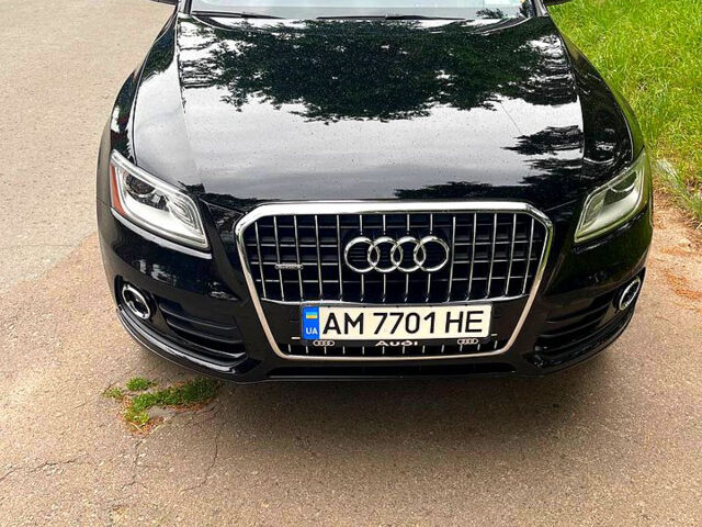 Черный Ауди Ку 5, объемом двигателя 3 л и пробегом 201 тыс. км за 23000 $, фото 1 на Automoto.ua