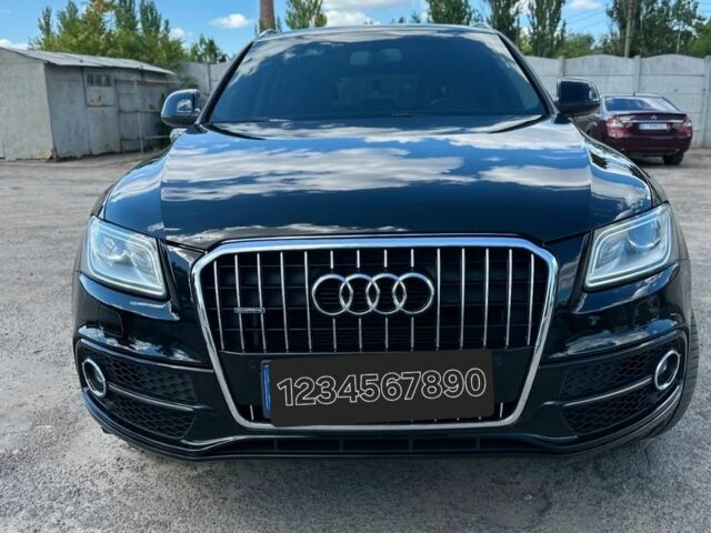 Черный Ауди Ку 5, объемом двигателя 3 л и пробегом 214 тыс. км за 16500 $, фото 1 на Automoto.ua
