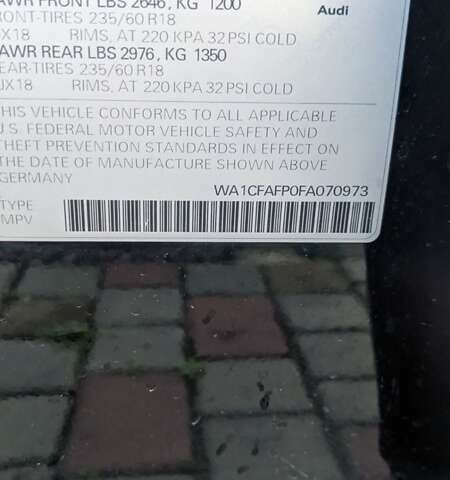 Черный Ауди Ку 5, объемом двигателя 1.98 л и пробегом 228 тыс. км за 14200 $, фото 24 на Automoto.ua