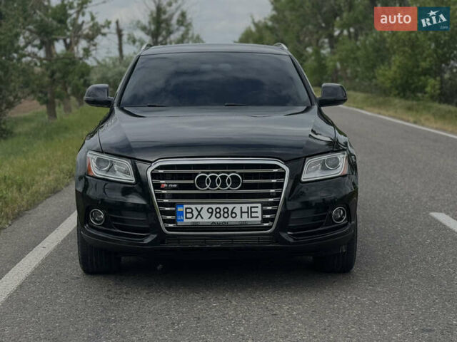 Черный Ауди Ку 5, объемом двигателя 1.98 л и пробегом 220 тыс. км за 16500 $, фото 1 на Automoto.ua