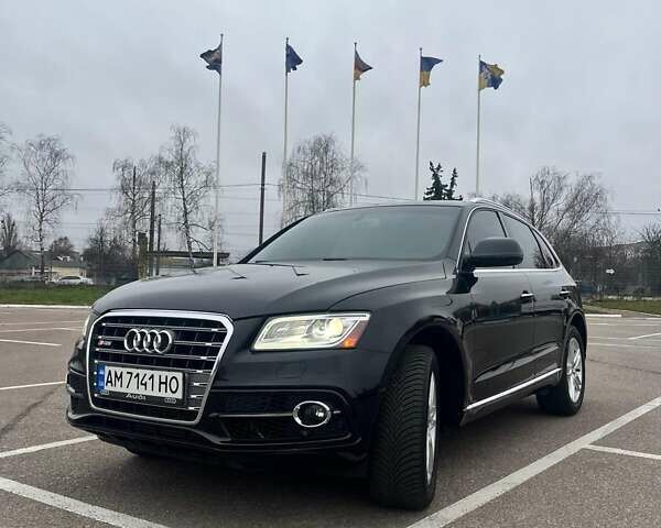 Черный Ауди Ку 5, объемом двигателя 1.98 л и пробегом 98 тыс. км за 20500 $, фото 2 на Automoto.ua