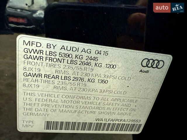 Черный Ауди Ку 5, объемом двигателя 2 л и пробегом 200 тыс. км за 15700 $, фото 26 на Automoto.ua