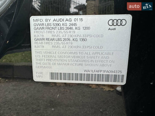 Черный Ауди Ку 5, объемом двигателя 2 л и пробегом 130 тыс. км за 16300 $, фото 21 на Automoto.ua