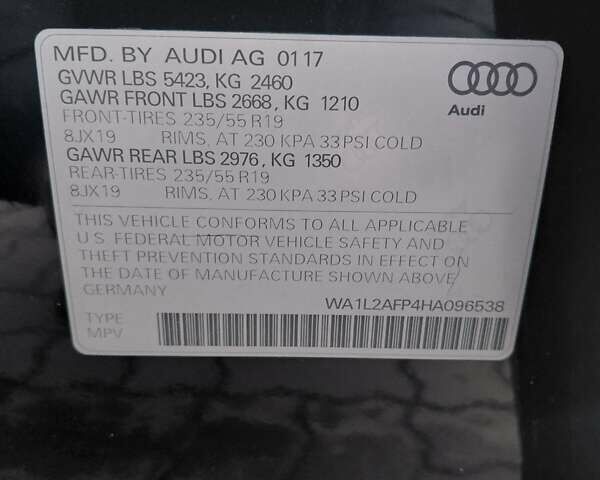 Черный Ауди Ку 5, объемом двигателя 0 л и пробегом 221 тыс. км за 16000 $, фото 8 на Automoto.ua