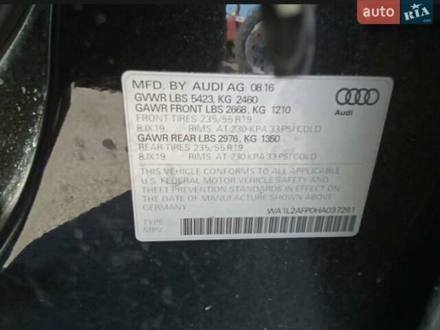 Черный Ауди Ку 5, объемом двигателя 1.98 л и пробегом 173 тыс. км за 14500 $, фото 39 на Automoto.ua