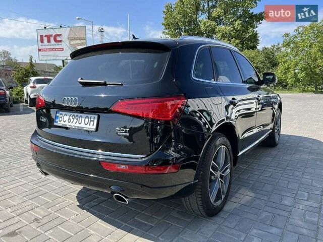 Черный Ауди Ку 5, объемом двигателя 2 л и пробегом 127 тыс. км за 17500 $, фото 1 на Automoto.ua