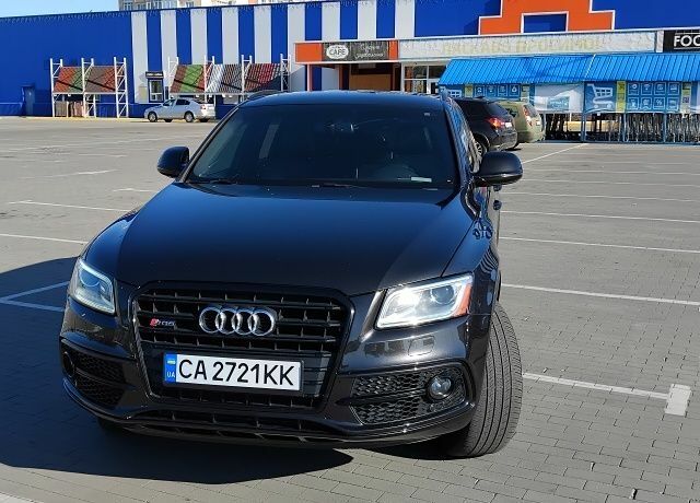 Ауди Ку 5 2016 в Умани на Automoto.ua Черный Ауди Ку 5, объемом двигателя 3 л и пробегом 219 тыс. км за 18750 $, фото 11 на Automoto.ua