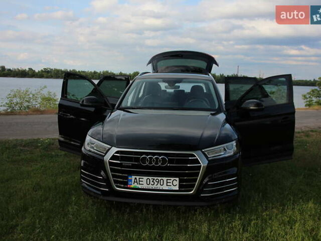 Ауди Ку 5 2017 в Днепре (Днепропетровске) на Automoto.ua Черный Ауди Ку 5, объемом двигателя 1.97 л и пробегом 214 тыс. км за 26990 $, фото 22 на Automoto.ua