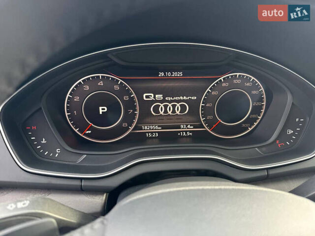 Черный Ауди Ку 5, объемом двигателя 2 л и пробегом 182 тыс. км за 23800 $, фото 24 на Automoto.ua