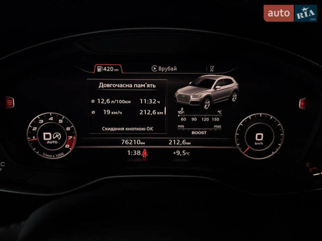 Чорний Ауді Ку 5, об'ємом двигуна 2 л та пробігом 75 тис. км за 24500 $, фото 24 на Automoto.ua