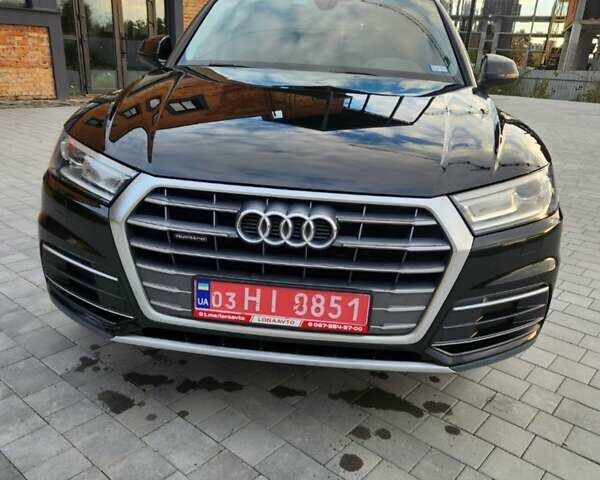 Черный Ауди Ку 5, объемом двигателя 1.98 л и пробегом 187 тыс. км за 19200 $, фото 5 на Automoto.ua