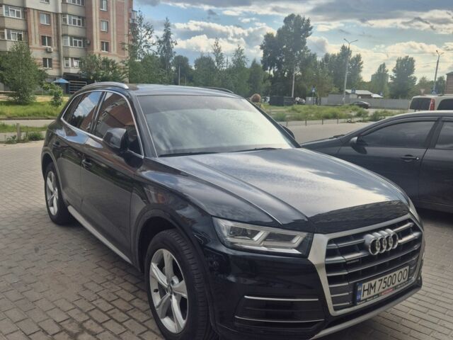 Чорний Ауді Ку 5, об'ємом двигуна 2 л та пробігом 57 тис. км за 29500 $, фото 1 на Automoto.ua