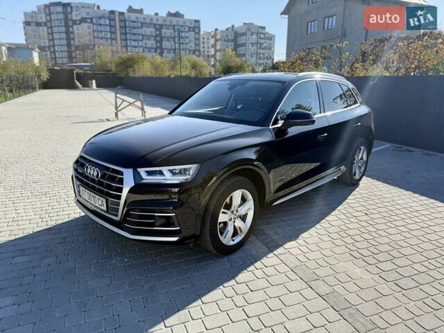 Ауди Ку 5 2019 в Ивано-Франковске на Automoto.ua Черный Ауди Ку 5, объемом двигателя 1.98 л и пробегом 105 тыс. км за 26300 $, фото 1 на Automoto.ua