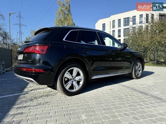 Ауди Ку 5 2019 в Ивано-Франковске на Automoto.ua Черный Ауди Ку 5, объемом двигателя 1.98 л и пробегом 105 тыс. км за 26300 $, фото 7 на Automoto.ua