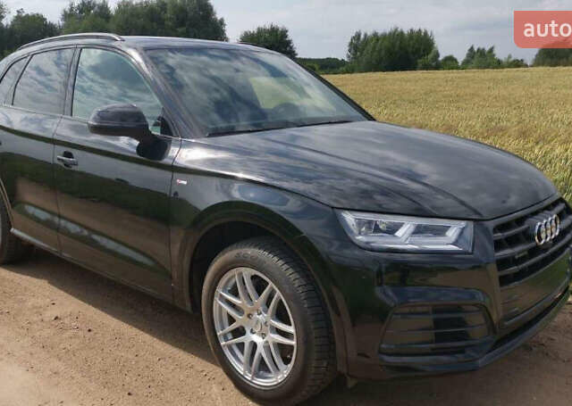 Черный Ауди Ку 5, объемом двигателя 1.98 л и пробегом 105 тыс. км за 29500 $, фото 1 на Automoto.ua