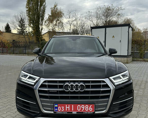 Черный Ауди Ку 5, объемом двигателя 2 л и пробегом 200 тыс. км за 19200 $, фото 1 на Automoto.ua