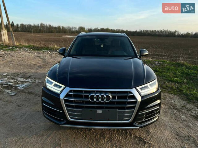 Черный Ауди Ку 5, объемом двигателя 1.98 л и пробегом 159 тыс. км за 22000 $, фото 2 на Automoto.ua