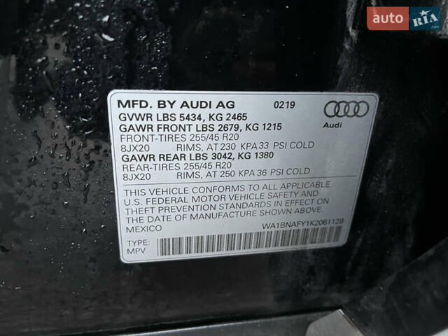 Чорний Ауді Ку 5, об'ємом двигуна 2 л та пробігом 154 тис. км за 17500 $, фото 19 на Automoto.ua