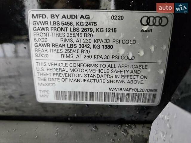 Чорний Ауді Ку 5, об'ємом двигуна 1.98 л та пробігом 56 тис. км за 8500 $, фото 12 на Automoto.ua